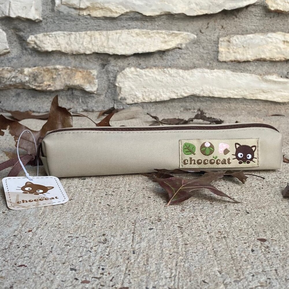 SANRIO CHOCOCAT FOREST SLIM PEN POUCH 2002 VINTAGE RARE NWT